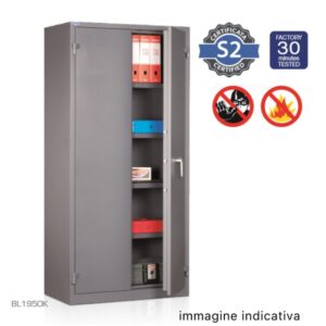 Technomax Armadio doppia parete comb. Elettronica Blindo Dim H.1950 × L.930 × P.520 BL1950E S2