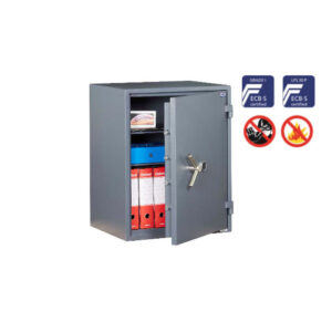 Technomax Cassaforte ignifuga a chiave Bank PRO 1 K Dim H.340 × L.500 × P.345 PRO1034K