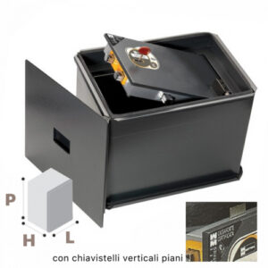 Mottura Cassaforte a pavimento con chiave 11.1131 Dim. H.265 x L.385 x P.325