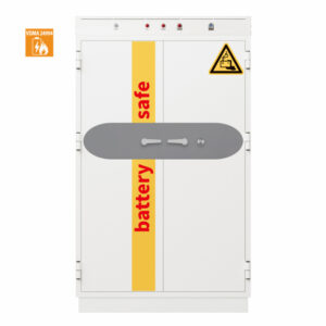 Bordogna Cassaforte ignifuga per batterie al Litio BS PRO 9/C Dim. H.1845 × L.1126 × P.650