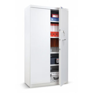 Technomax Armadio blindato doppia anta con chiave e combinatore meccanico Elite AE/195 KC Dim H.1950 × L.1000 × P.500