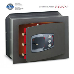 Technomax Cassaforte con chiave e combinatore Technofort Diplo Dim H.420 × L.480 × P.230 DD/6