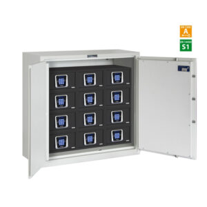 Bordogna Armadio blindato monoblocco 3600 E-BOX/C Dim. h.1000 × L.1000 × P.500