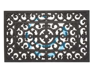 ZERBINO IRON GOMMA RETTANGOLARE - cm.45X75 - Marca XTRA - Cod: 170475