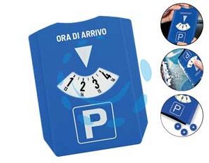RASCHIETTO GHIACCIO CON DISCO ORARIO INTEGRATO - cm.15,4x12,4x8h. - Marca XTRA - Cod: 483759