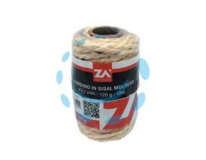 SPAGO IN SISAL NATURALE - ø mm.2,7 x mt.18 - Marca - Cod: 490849